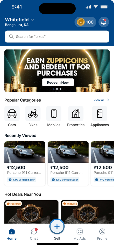 ZuppiBuy app screens