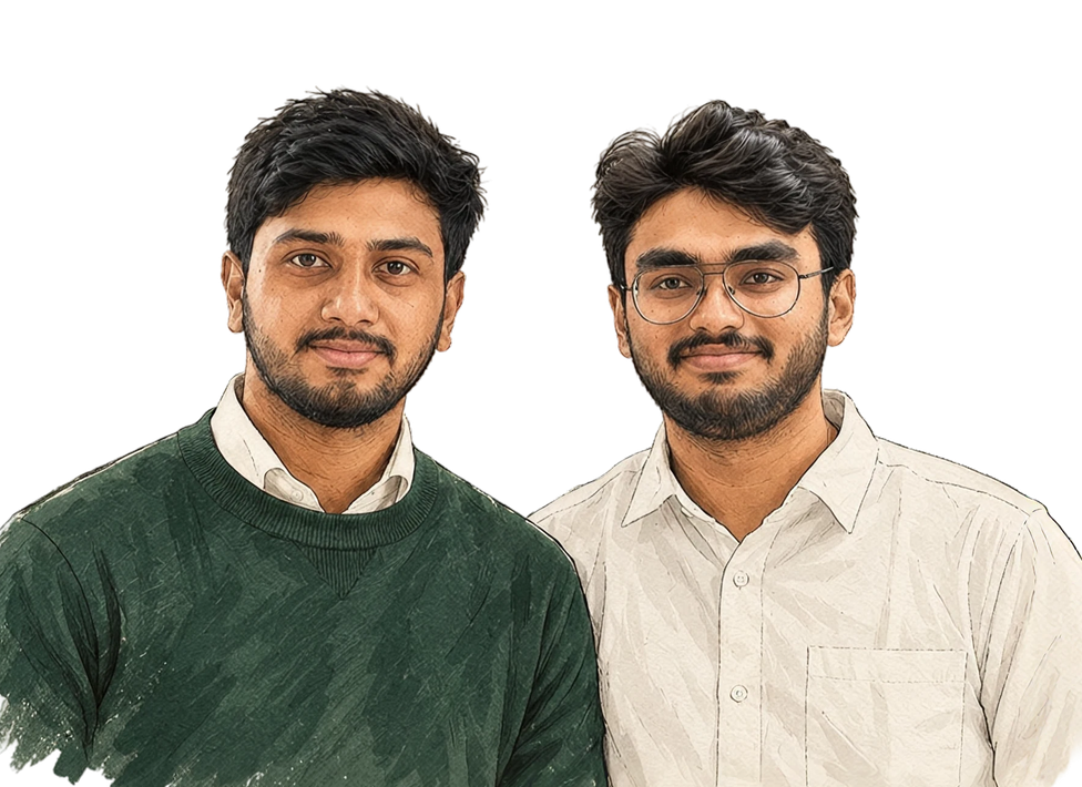 The founders of Quick Tap Services